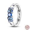 butterfly flower snake Original Luminous Firefly Rings Eternal Heart-Shaped Zircon Rings Fine Wedding Jewelry Gifts