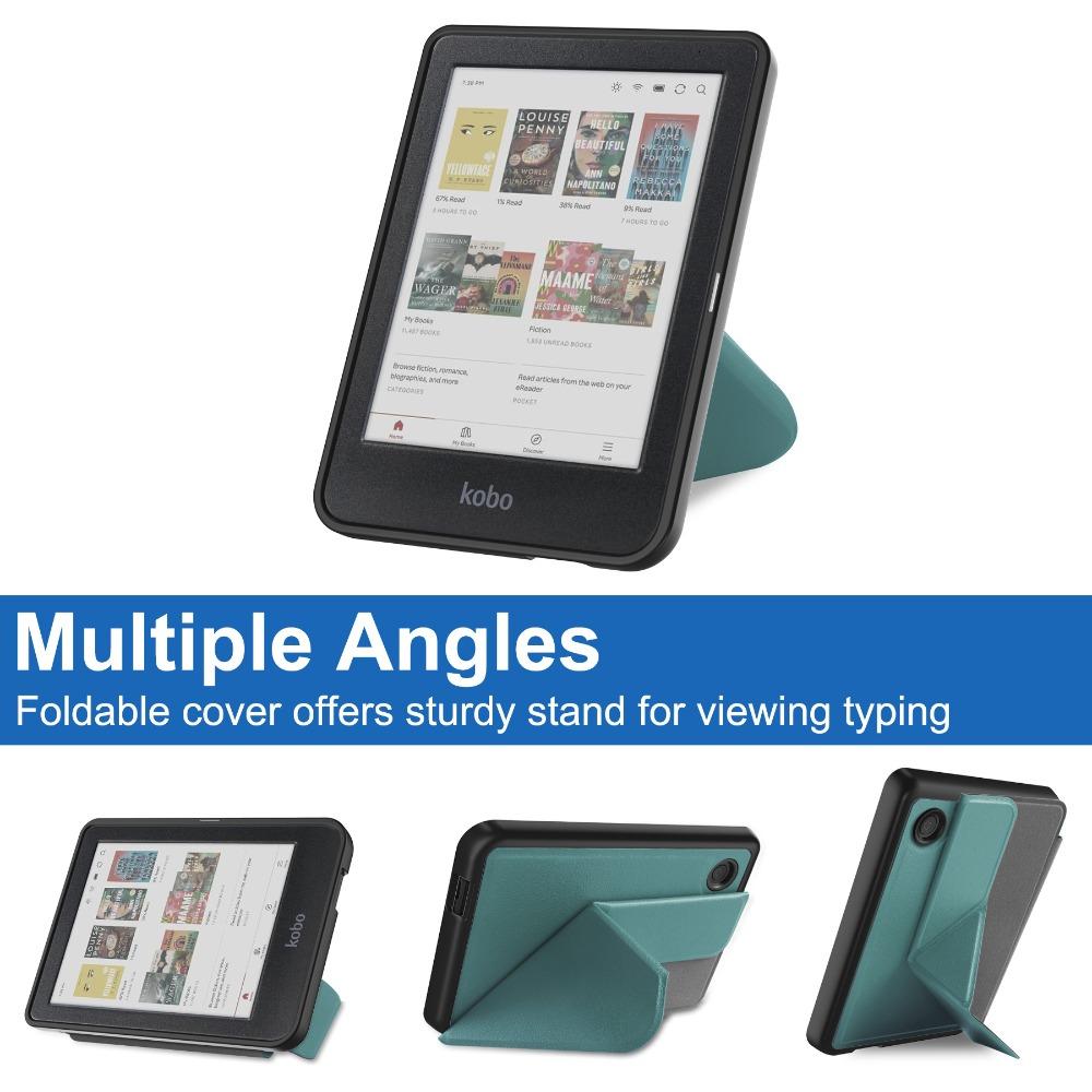 For Kobo Clara Colour BW 2E Ebook Case 2024 TPU Transformer Cover Shockproof Lightweight