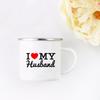 Wifey Hubby Mugs Mr and Mrs couple Mug Bridal Shower Gifts Wedding  bithday gift Mug For Hot Cold Coffee Tea Water Juice