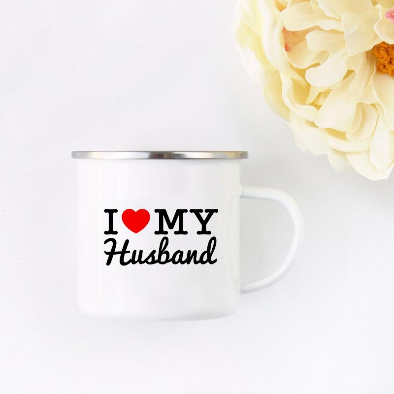 Wifey Hubby Mugs Mr and Mrs couple Mug Bridal Shower Gifts Wedding bithday gift Mug For Hot Cold Coffee Tea Water Juice