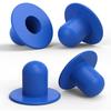 Replacement Swimming Pool Plugs 2pcs Blue Filter Pump Parts