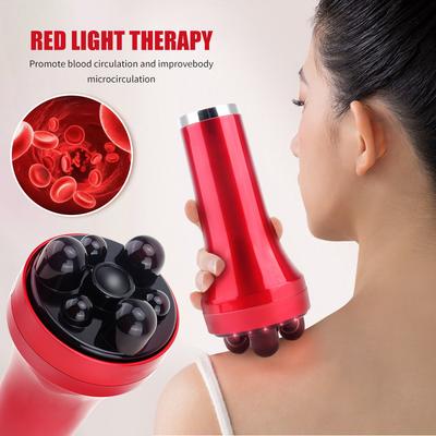 Appareil Électrique de Modelage Corporel Minceur Liposuccion Humaine Lumière Rouge Anti-Cellulite Drainage Lymphatique Brûle-Graisse Masseur Perte de Poids