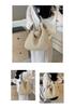 Korean Retro Handmade Woven Tote: Casual Fashion for Daily Commute & Travel