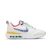 Air Max Dawn Grade School 'Floral Swoosh' (Unisex) White / Washed Teal / Vivid Sulfur / Multi-Color Kids' Running Shoes DQ7772 100