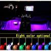 Car LED Strip Light,Uniwit 4 Pieces DC 12V 72 LED Multicolor Car Interior Music Light LED Underdash Lighting Kit with Sound Active Function and