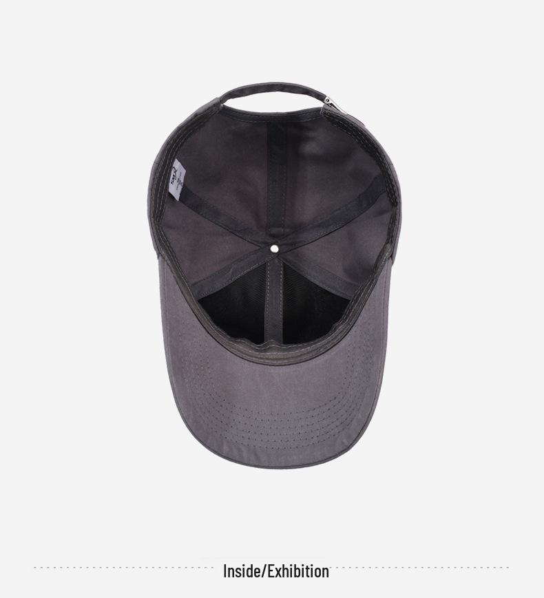 Korean Embroidered Cotton Baseball Cap - Unisex Fashion 2025