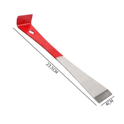 Beekeeping Scraper, Stainless Steel Bee Scraper, Multi-Function Crowbar, Beekeeping and Agricultural Tool (Style)