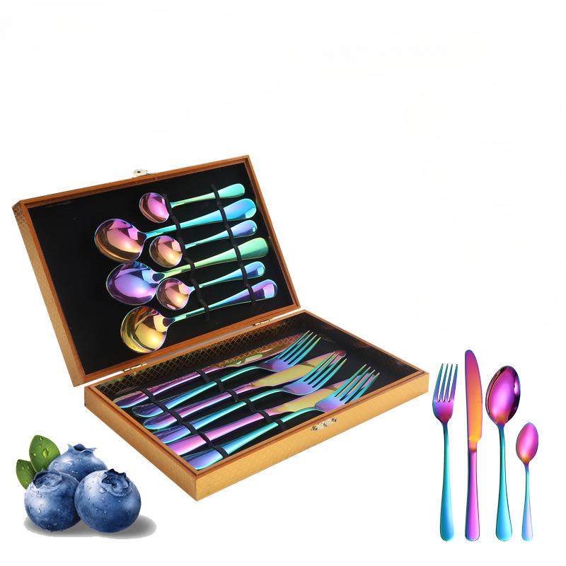 12 Pcs Stainless Steel Knife Forks Spoons Cutlery Set Kitchen Silverware Household Cutlery Set Tableware Sets Dinnerware Set