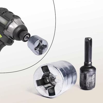 Heavy-Duty Universal Jack Socket Wrench 1/2 In Drill Compatible Electric Wrench Socket Universal Fit Easy To Use
