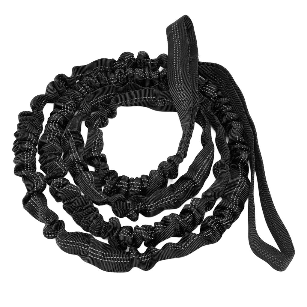 Bike Tow Bar Nylon Material Stretchable Design Natural Length 2.7m Portable Bike Towing Rope for