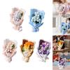 Artificial Floral Arrangement Soap Petals Rose Bouquet for Home And Office