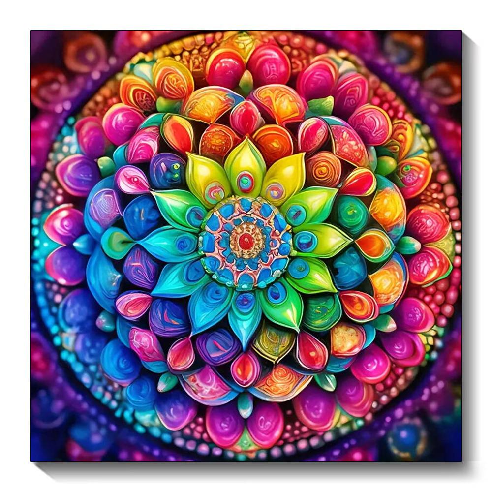 Diamond Painting Mandala DIY 5D Full Square Round Drill Embroidery Fantasy Mosaic Flower Wall Decorations Living Room New 2026
