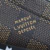 Pantofi de deck LOUIS VUITTON excelenți LV Driver pânză Damier bărbați 6.5 1ADGBG Folosiți