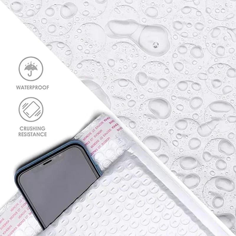 10-50PCS Bubble Mailers Multi-size Thick Padded Envelopes Self-Seal Business Mailing Packages Adhesive Waterproof Shipping Bags