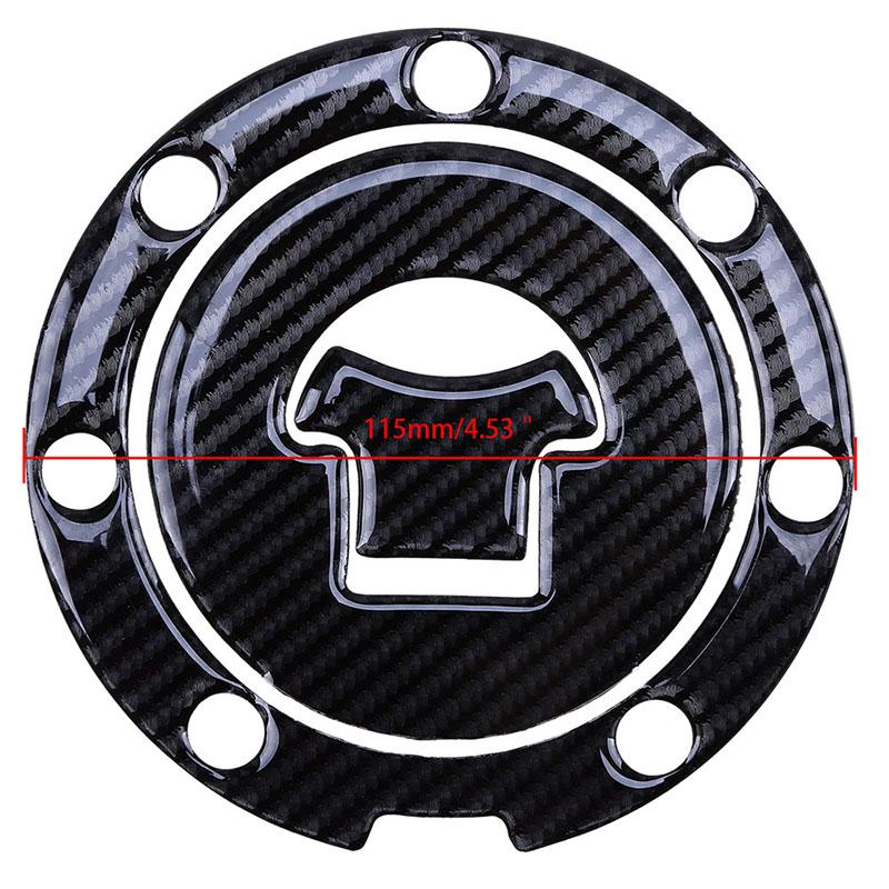 Motorcycle Gas Oil Fuel Cap Cover Decal Pad Sticker Protector For Honda CBR250R F4 F4i CBR 600RR CBR 1000RR Carbon Fiber