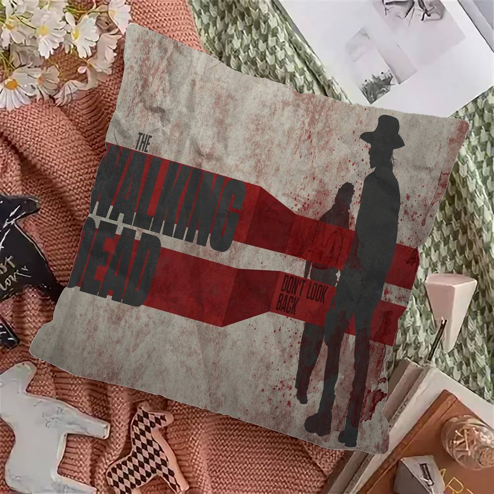The W-Walking Dead Personalized picture text home decorative pillows Household Gifts 45x45cm