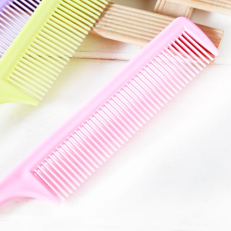 Pick High & Low Teeth Anti-static Teasing Comb - Pointed Tail, Heat Resistant Hairdressing Comb