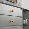 Simplicity Hardware Handles Drawer Cabinet Furniture Kitchen Handles for Cabinet Knob Door Drawer Furniture Kitchen Knob Golden