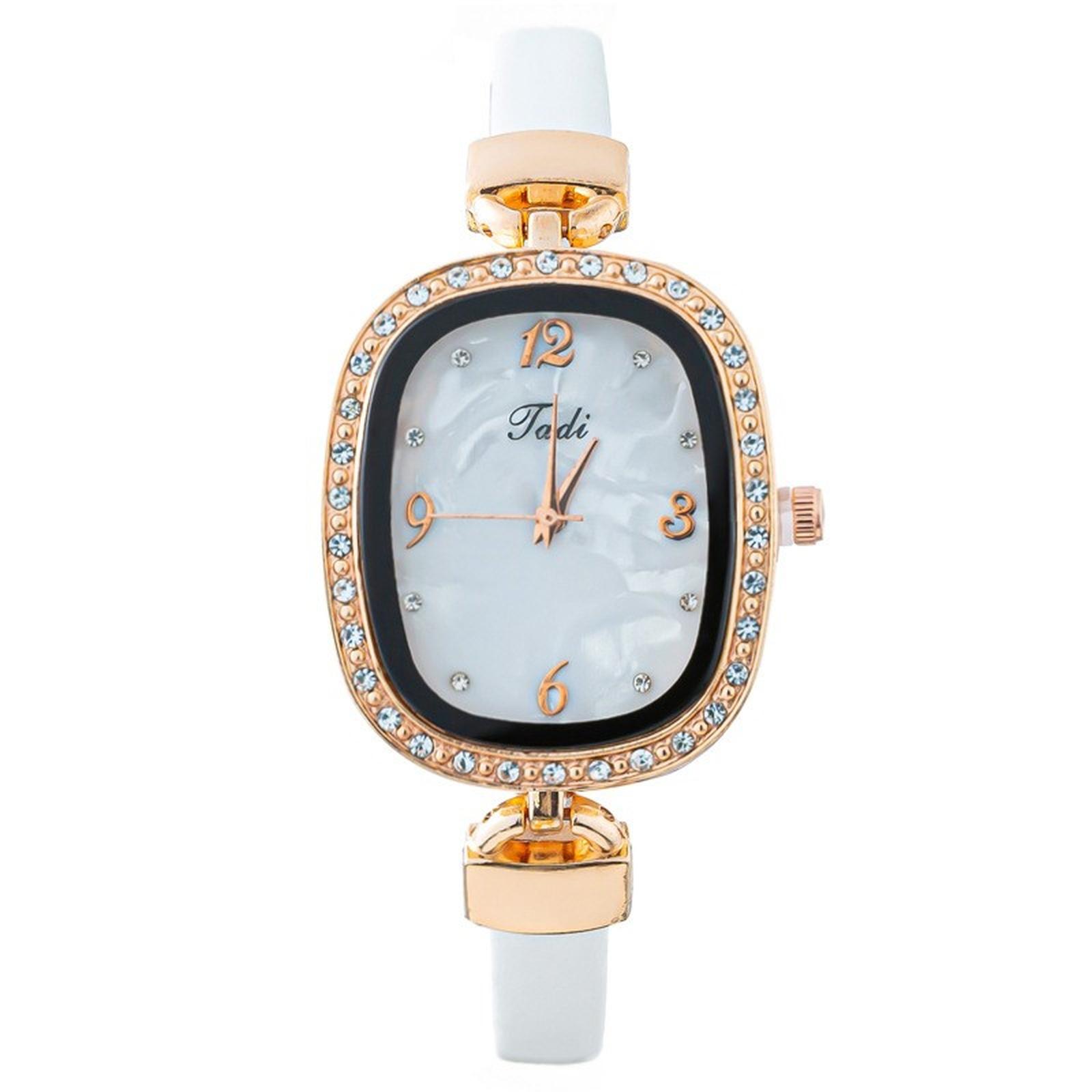 

Women Fashion Leather Watch One Size белый