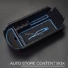 For Toyota C-HR CHR 2017-  Plastic Blue Central Armrest Storage Box Glove Box Interior Tidying Car Styling Accessories