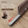 Brush Edge Draft Stopper TPE Door Sweep Removable Door Bottom Seal  Indoor Bedroom