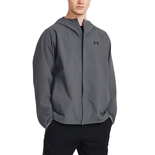 Under Armour Stormproof CLOUDSTRIKE Jacket Men's Rhinoceros Gray 1376066-025