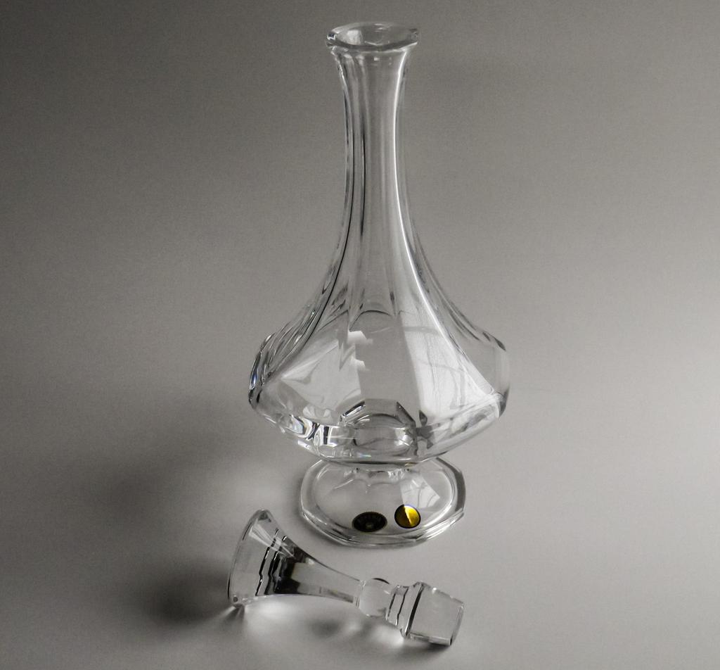 Bohemian Glass Crystal Decanter King Louis 173