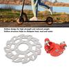 Electric Scooter Disc Brake Caliper Set Stainless Steel Electric Scooter Front and Rear Wheel Brake Device Accessories