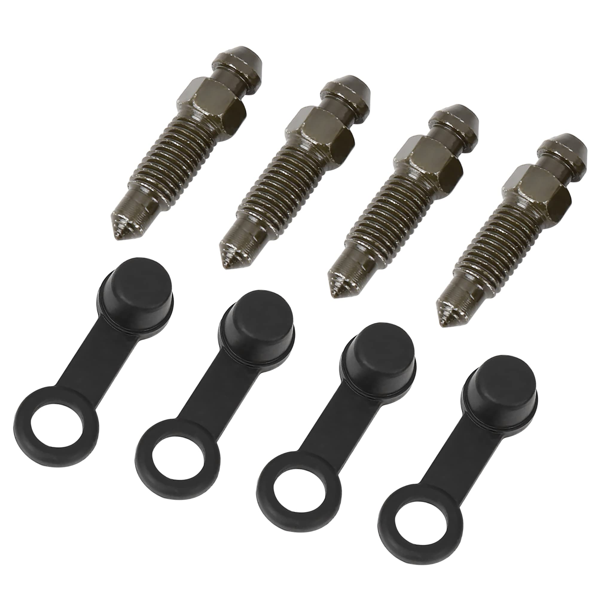 

ACROPIX M7x1mm Bleeder Screws Dark Green 4pcs зелёный