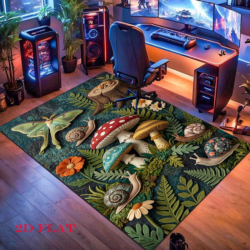 Gentle Wellbeing Carpet Rug for Living Room Bedroom Home Sofa Decoration,Kids play Nonslip Floor Mat