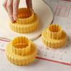 A Set Of 3-piece Plastic Cookie Mold Baking Shaping Tools