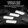 CORSAIR DOMINATOR Titanium DDR5 RGB Light Enhancement Kit - 2 Modules - 0GB RAM - CORSAIR iCUE Compatible - White
