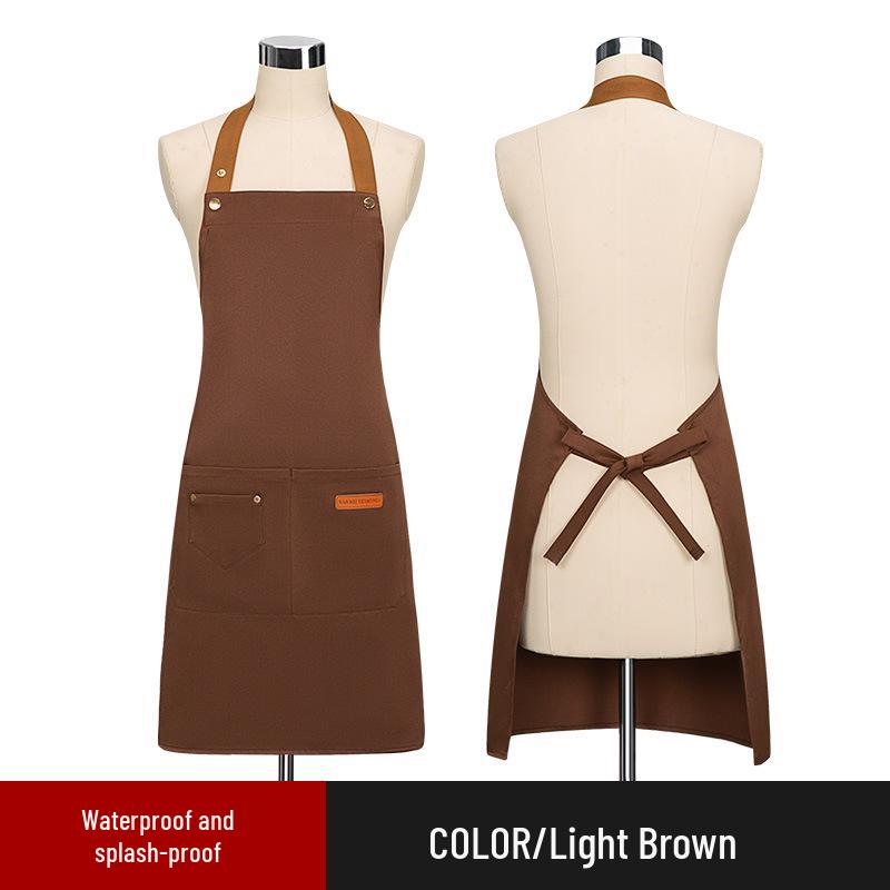 Custom Printed Waterproof Oilproof Apron for Winery & Real Estate Promotion