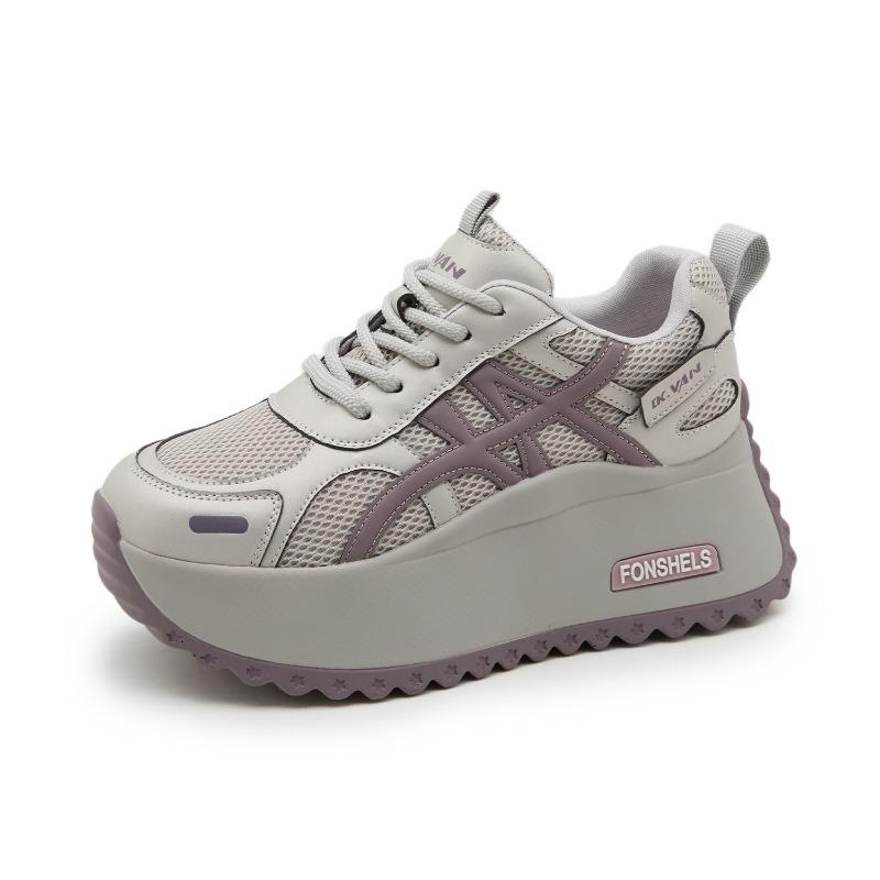 

2598 осень 7 толстая подошва детская прилив универсальная мягкая подошва дышащая увеличение досуг 34