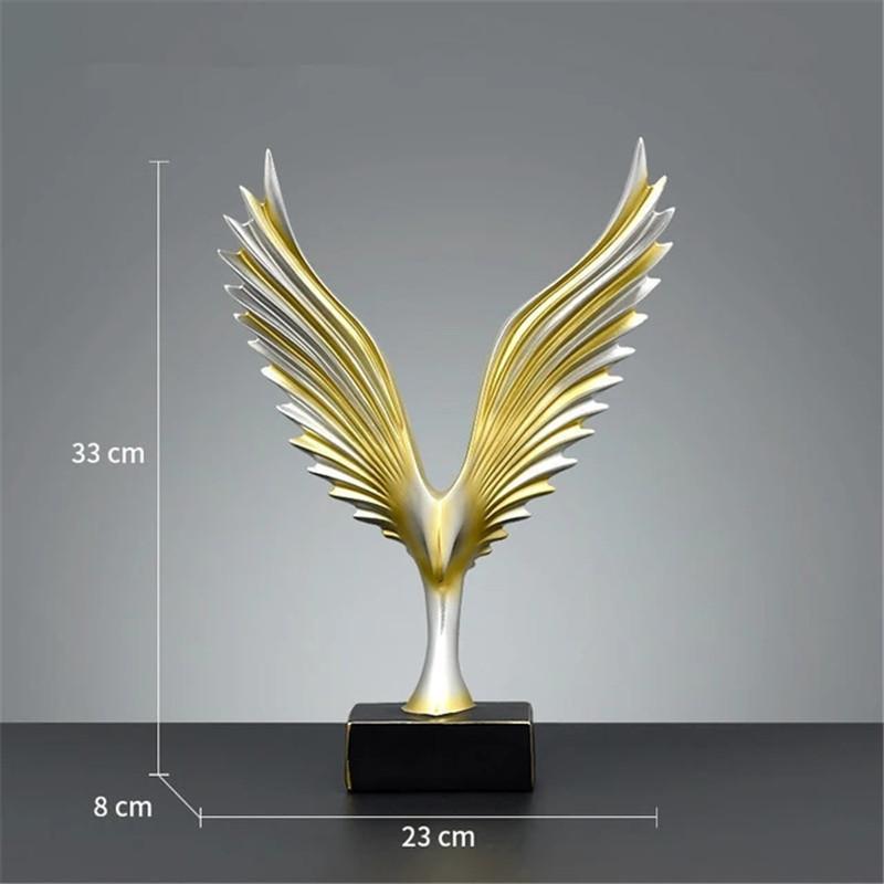 Family Figurines Living Room Eagle Home Decor Accessories Family Ornaments Nordic Simple Modern Office Creative Crafts