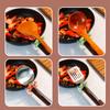 Heat-Resistant Silicone Spoon Rest - Cute Crab & Octopus Design - Countertop Cooking Tools Organizer for Kitchen Utensils & Spatulas