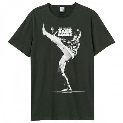 Amplified Unisex Adult The Man Who Sold The World David Bowie T-Shirt