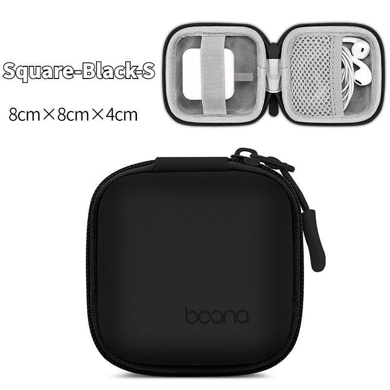 Portable Earphone Storage Bag Data Cable Organizer Bag Multifunctional Digital Gadgets Case Charger U Disk Protective Cover