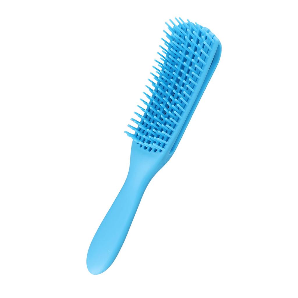 8 Row Detangler Brush Ergonomic Removable Universal Portable Detangling Massage Brush Hair Brush for Women