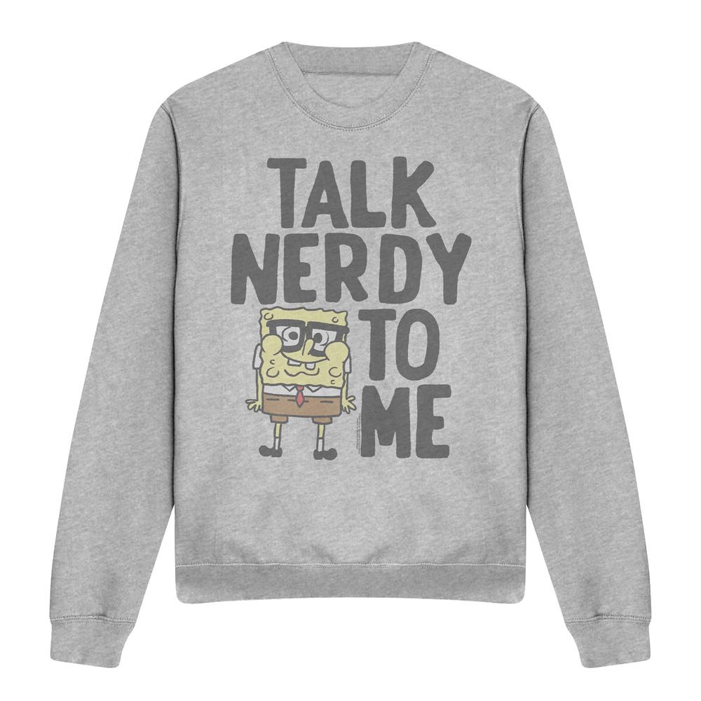 Unisex mikina SpongeBob SquarePants s motivem Nerdy To Me pro dospělé