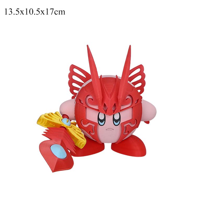 Star Kirby Figure Morpho Knight Morpho Kirby Battle Collectible Model Toys 3D Printed Galacta Knight Meta Knight Action Figures