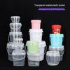 500ml Clear Plastic Sealed Storage Containers