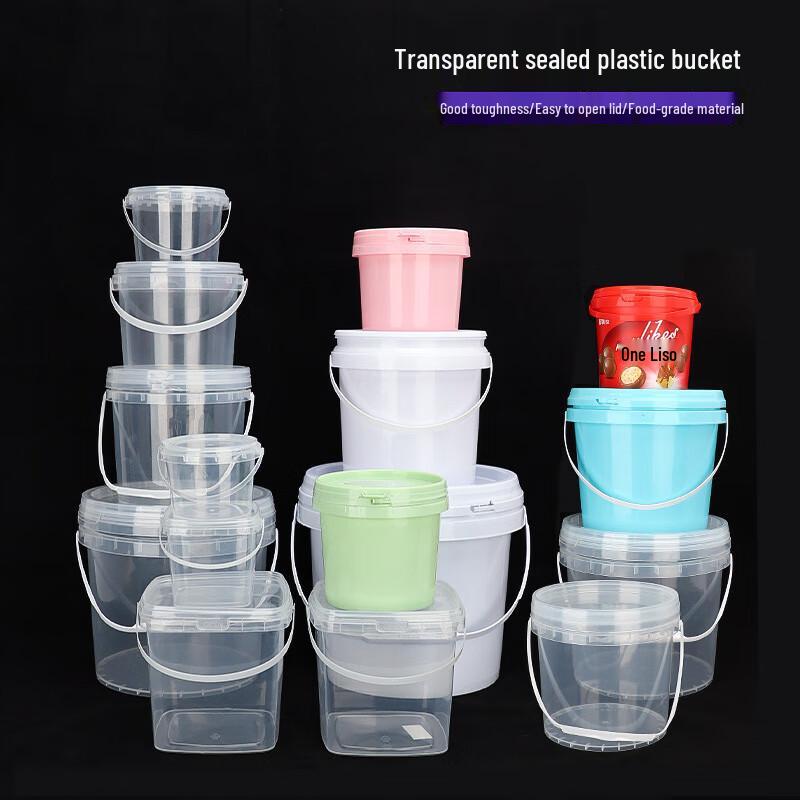 500ml Clear Plastic Sealed Storage Containers