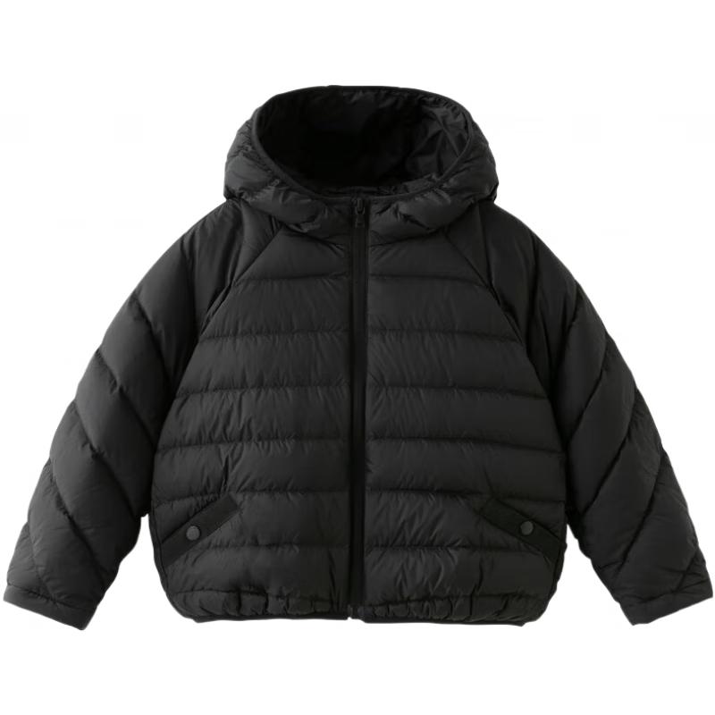 DAVE&BELLA Girls' Short Waterproof Down Jacket