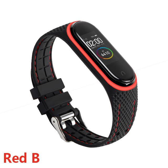 Strap For Mi band 7 6 5 Bracelet Sport belt Silicone watchband replacement Smartwatch bracelet for Xiaomi mi band 3 4 5 6 strap