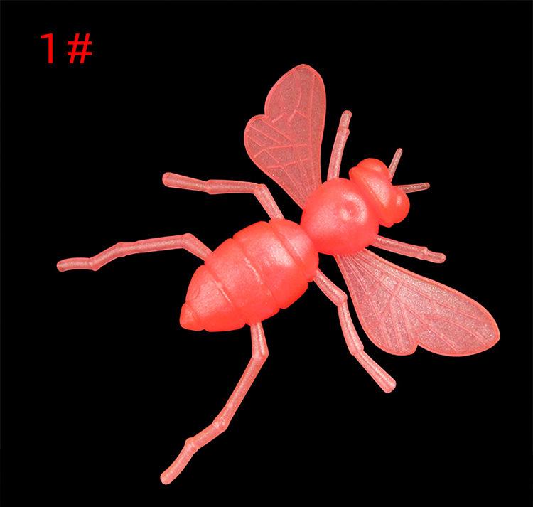 30-Piece Butterfly Bee Bionic Soft Lure Tackle Box Set