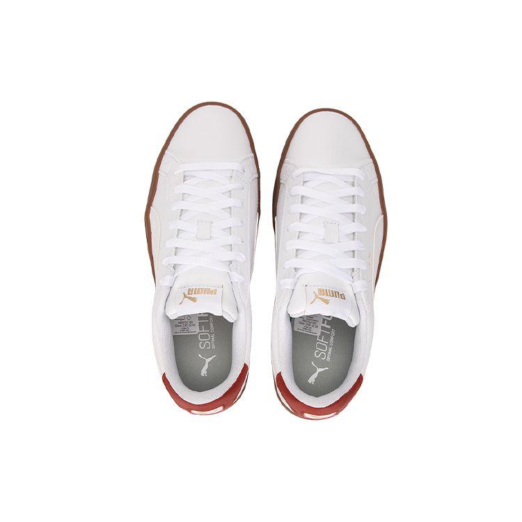 Puma Smash Vulc V3 Lo White Chili Oil Gum Unisex Sneakers 380752-09