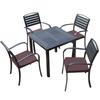 Tri-polar TP8881 Outdoor Wood-Plastic Table and Chair Set