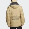 adidas Originals Trefoil Collection Outfit Down Jacket Winter Men's Ecru H66018