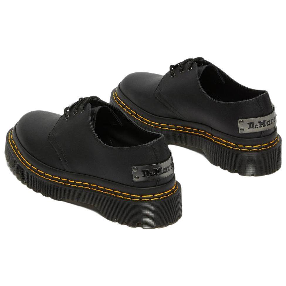 Dr. Martens Martin Leather Japanese Versatile Thick Sole Shoes Women Shoes Black 27882001